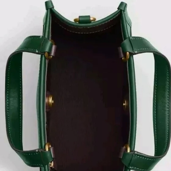 NWT COACH Disney X Coach Dempsey Tote 22 With Sled Motif - Picture 4 of 6